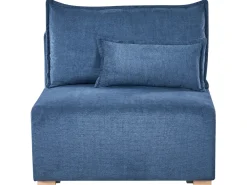 Divano modulare a U NERBO Tessuto Blu