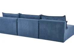 Divano modulare a U NERBO Tessuto Blu