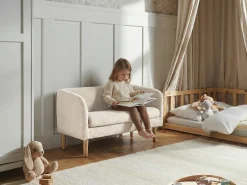 Divano per bambini DAGALI Bouclé Beige