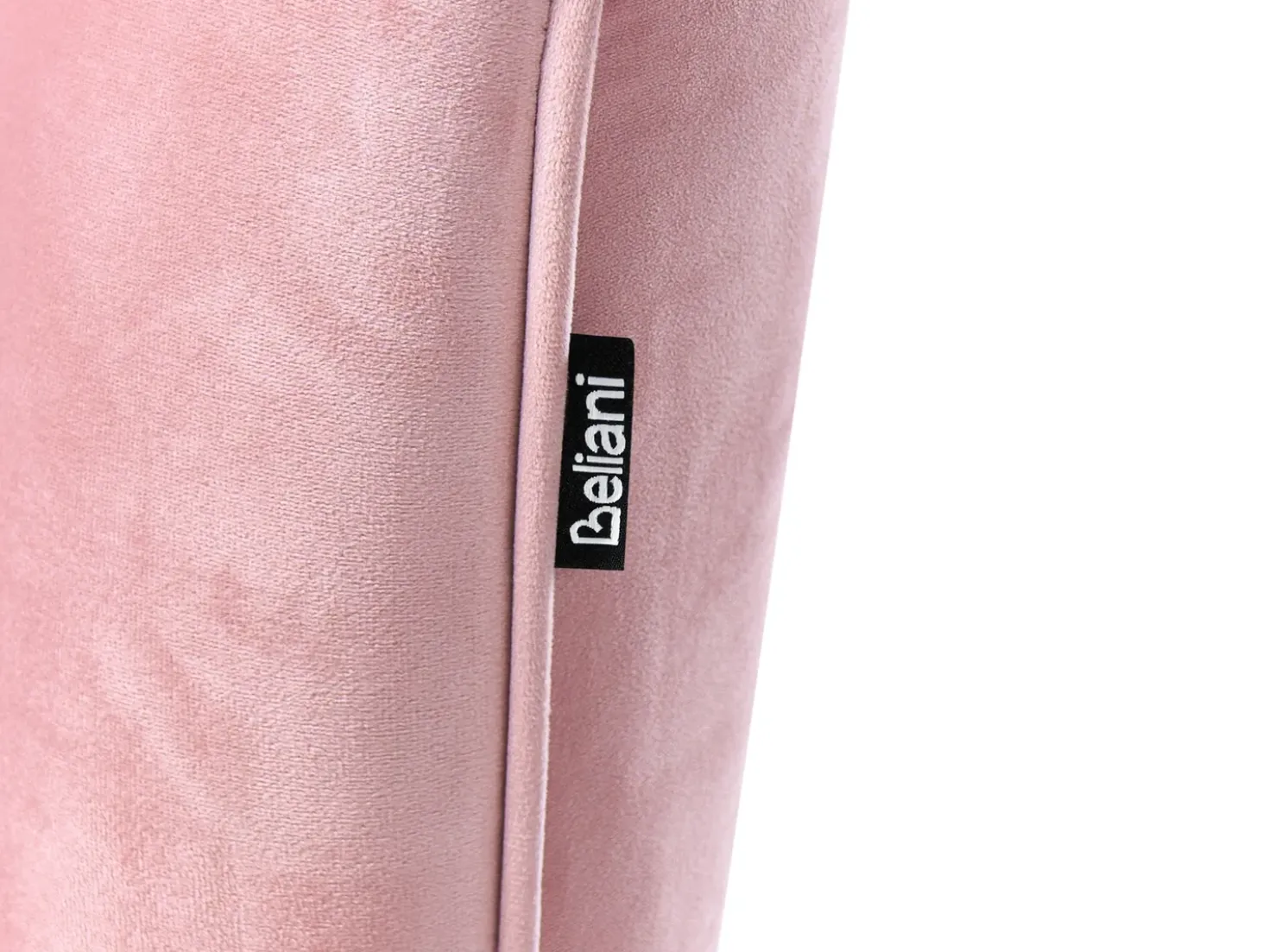 Divano per bambini RISBY Velluto Rosa