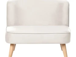 Divano per bambini RISBY Velluto Beige