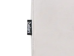 Divano reclinabile elettrico 3 posti BERGEN Velluto Beige chiaro con porta USB