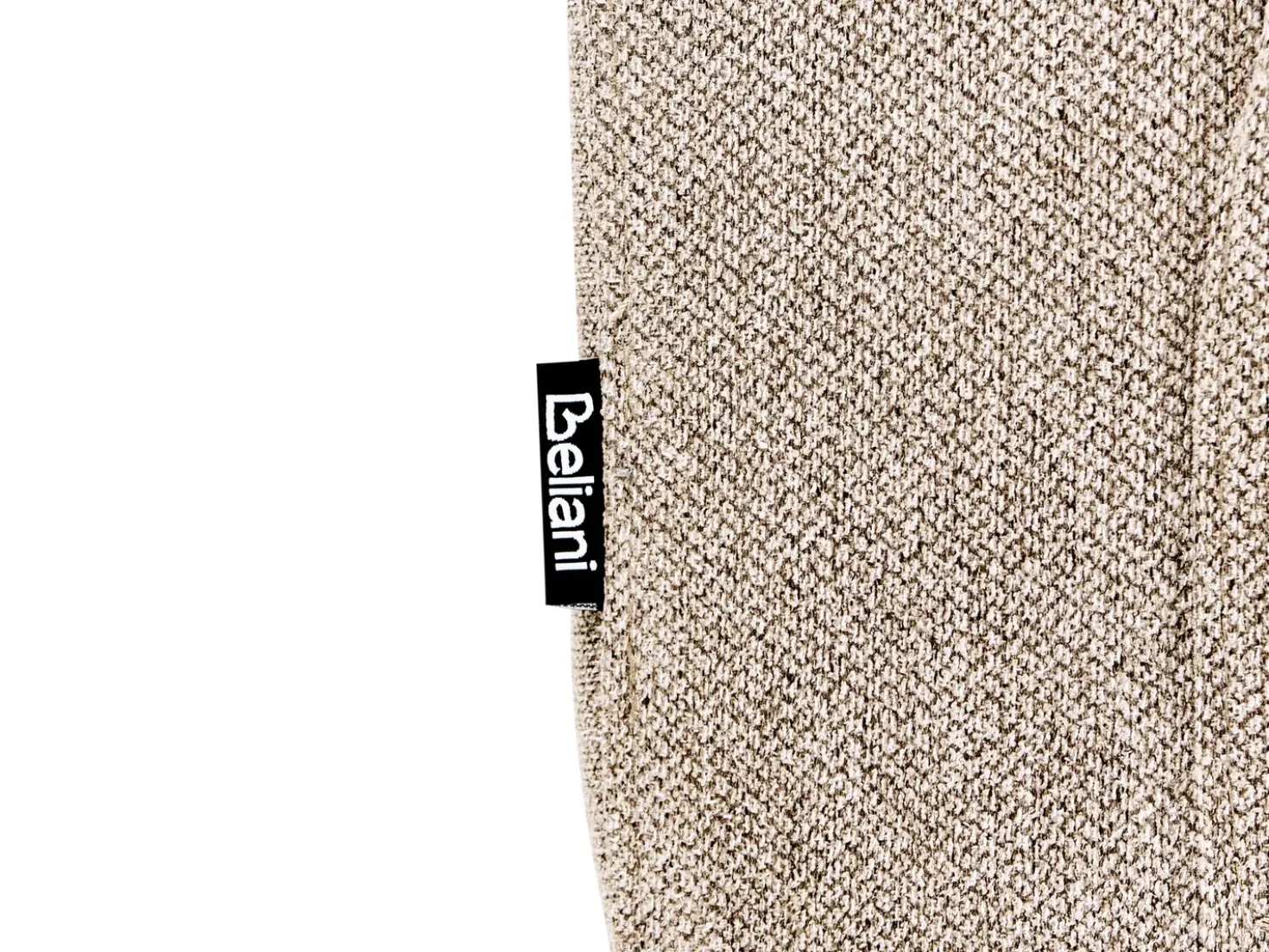 Divano reclinabile manuale 2 posti BERGEN Tessuto Beige
