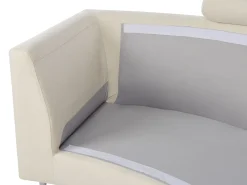 Divano semicircolare 7 posti ROTUNDE Tessuto Beige
