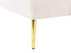 Divano semicircolare 4 posti MOSS Velluto Beige chiaro