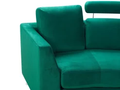Divano semicircolare 7 posti ROTUNDE Velluto Verde scuro
