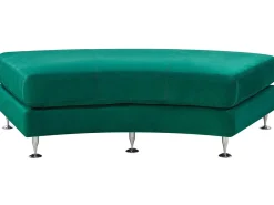 Divano semicircolare 7 posti ROTUNDE Velluto Verde scuro