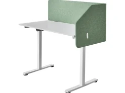Divisorio da scrivania FOLDY 120 x 50 cm Verde chiaro