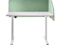 Divisorio da scrivania FOLDY 120 x 50 cm Verde chiaro