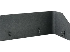 Divisorio da scrivania FOLDY 120 x 50 cm Grigio scuro