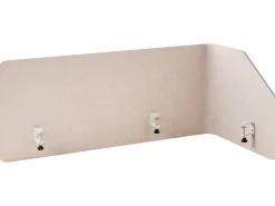 Divisorio da scrivania FOLDY 120 x 50 cm Beige
