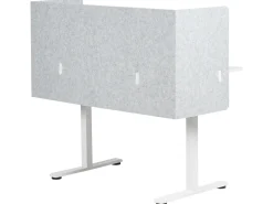 Divisorio da scrivania SOLOA 210 x 61 cm Grigio