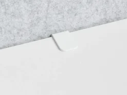 Divisorio da scrivania SOLOA 210 x 61 cm Grigio