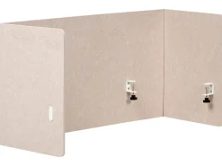 Divisorio da scrivania SOLOA 210 x 61 cm Beige
