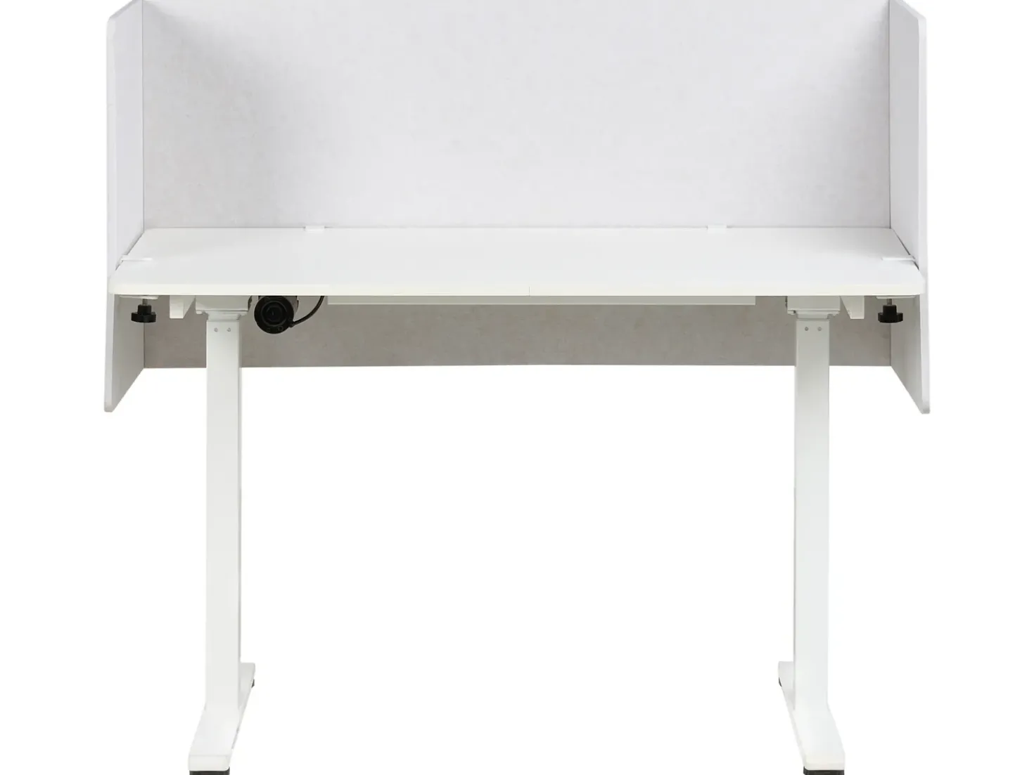 Divisorio da scrivania SOLOA 210 x 61 cm Bianco sporco