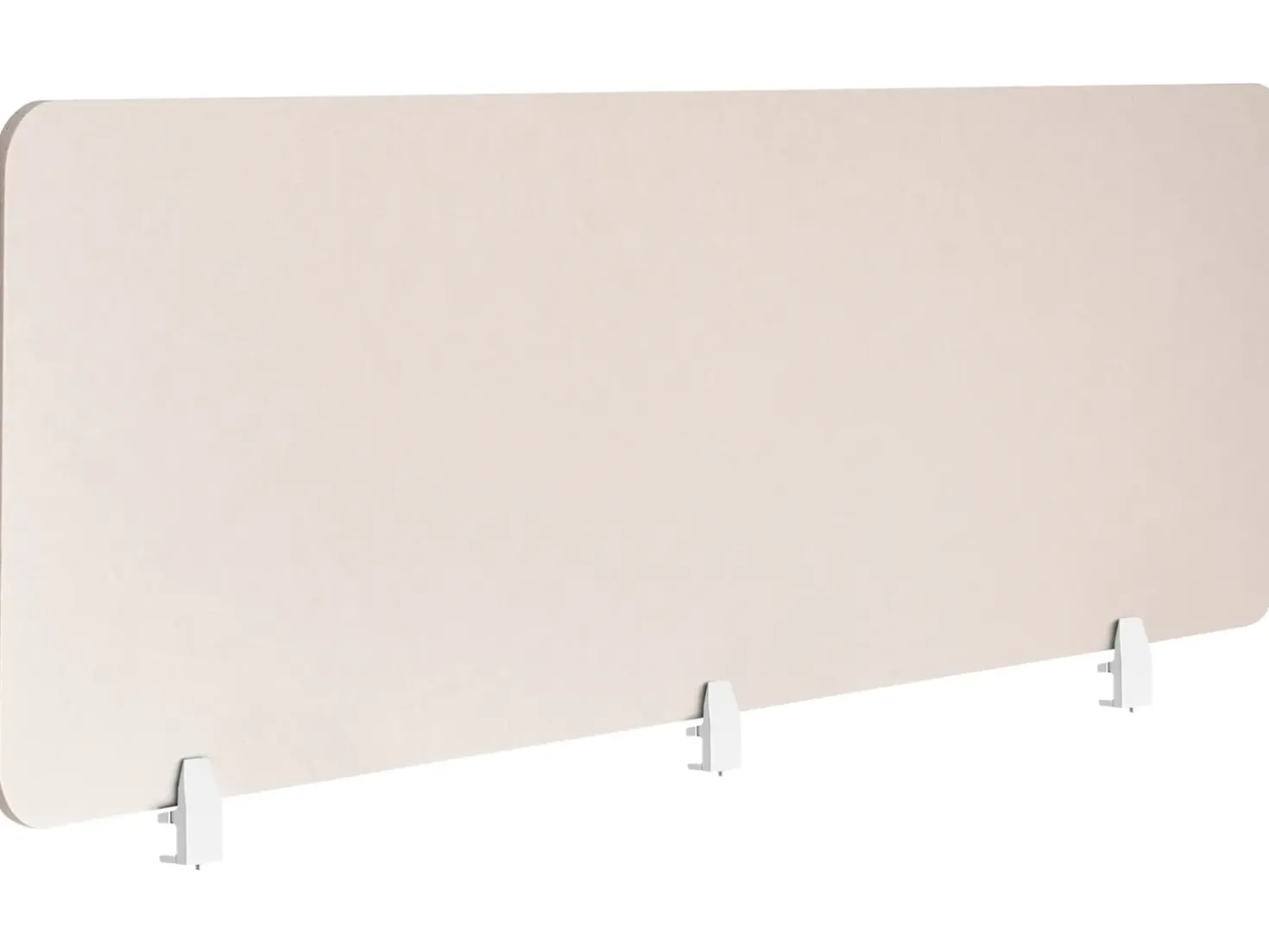 Divisorio da scrivania SPLIT 180 x 50 cm Beige