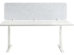 Divisorio da scrivania SPLIT 180 x 50 cm Grigio