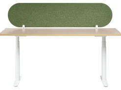 Divisorio da scrivania SPARKY 160 x 40 cm Verde