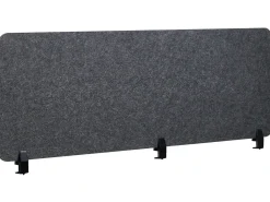 Divisorio da scrivania SPLIT 160 x 50 cm Grigio scuro