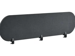 Divisorio da scrivania SPARKY 180 x 40 cm Grigio scuro