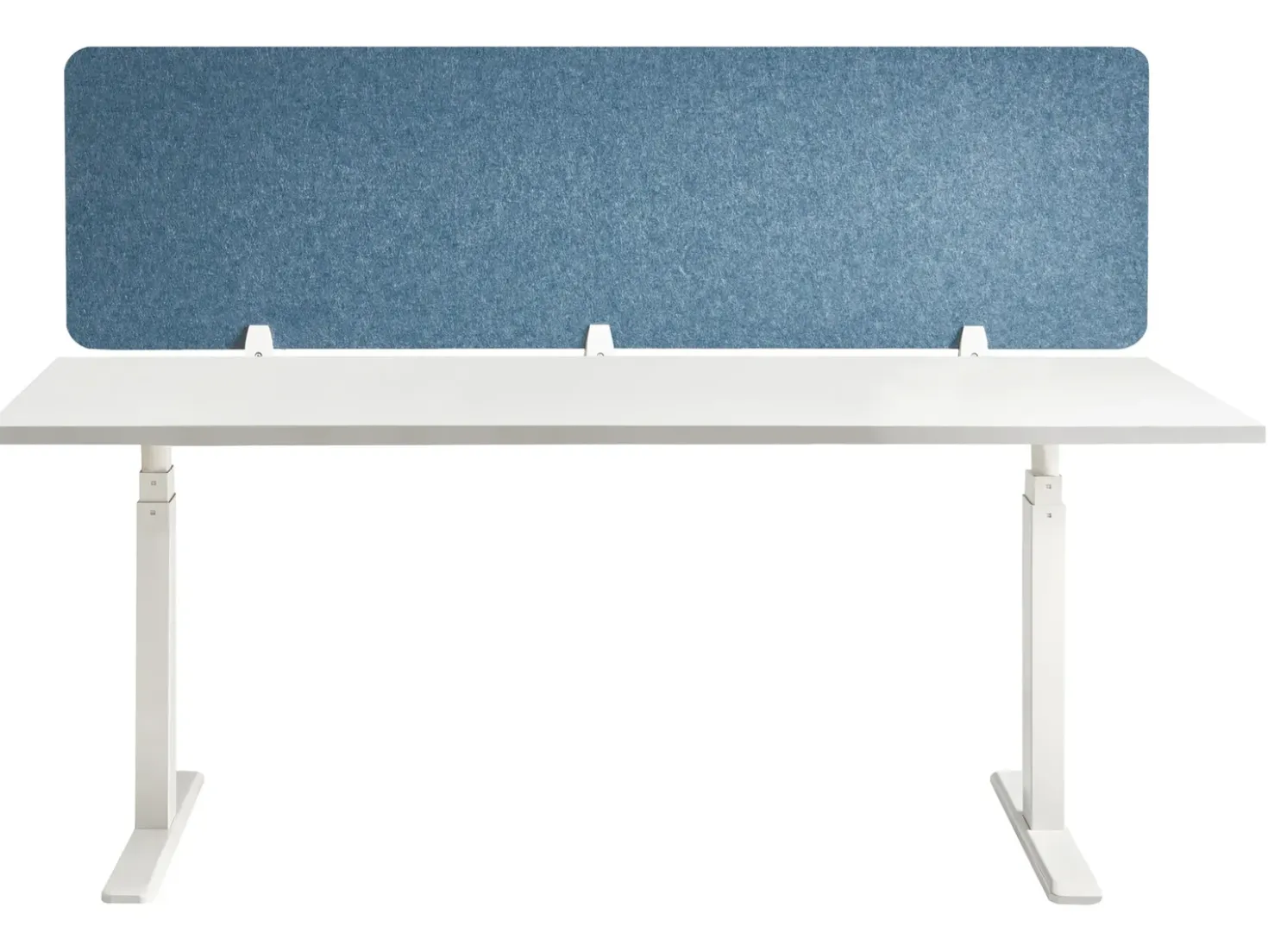 Divisorio da scrivania SPLIT 180 x 50 cm Blu
