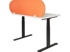 Divisorio da scrivania SPARKY 160 x 40 cm Arancione