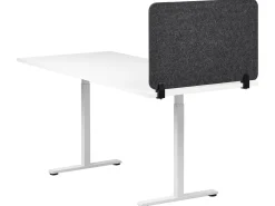 Divisorio da scrivania SPLIT 80 x 50 cm Grigio scuro
