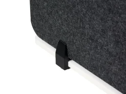 Divisorio da scrivania SPLIT 80 x 50 cm Grigio scuro