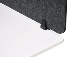 Divisorio da scrivania SPLIT 80 x 50 cm Grigio scuro