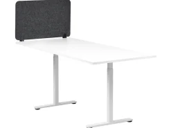 Divisorio da scrivania SPLIT 80 x 50 cm Grigio scuro