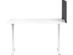 Divisorio da scrivania SPLIT 80 x 50 cm Grigio scuro