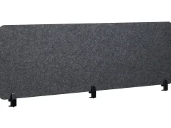 Divisorio da scrivania SPLIT 180 x 50 cm Grigio scuro