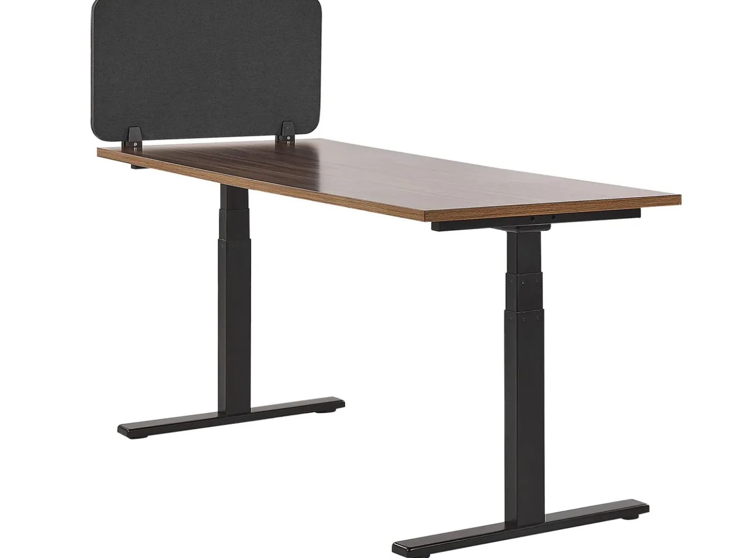 Divisorio da scrivania WALLY 80 x 40 cm Grigio scuro