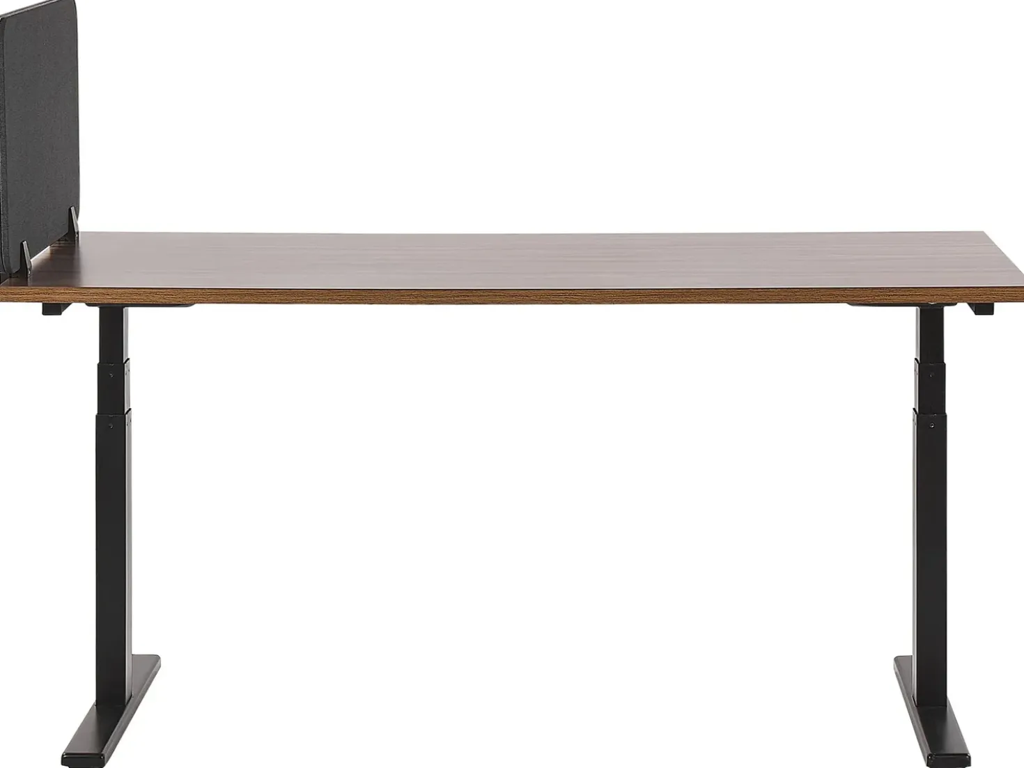 Divisorio da scrivania WALLY 80 x 40 cm Grigio scuro
