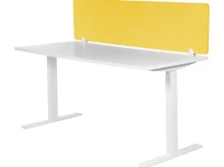 Divisorio da scrivania WALLY 160 x 40 cm Giallo
