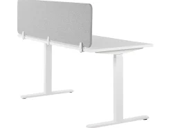 Divisorio da scrivania WALLY 180 x 40 cm Grigio chiaro