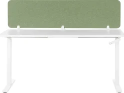 Divisorio da scrivania WALLY 180 x 40 cm Verde