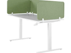 Divisorio da scrivania WALLY 180 x 40 cm Verde