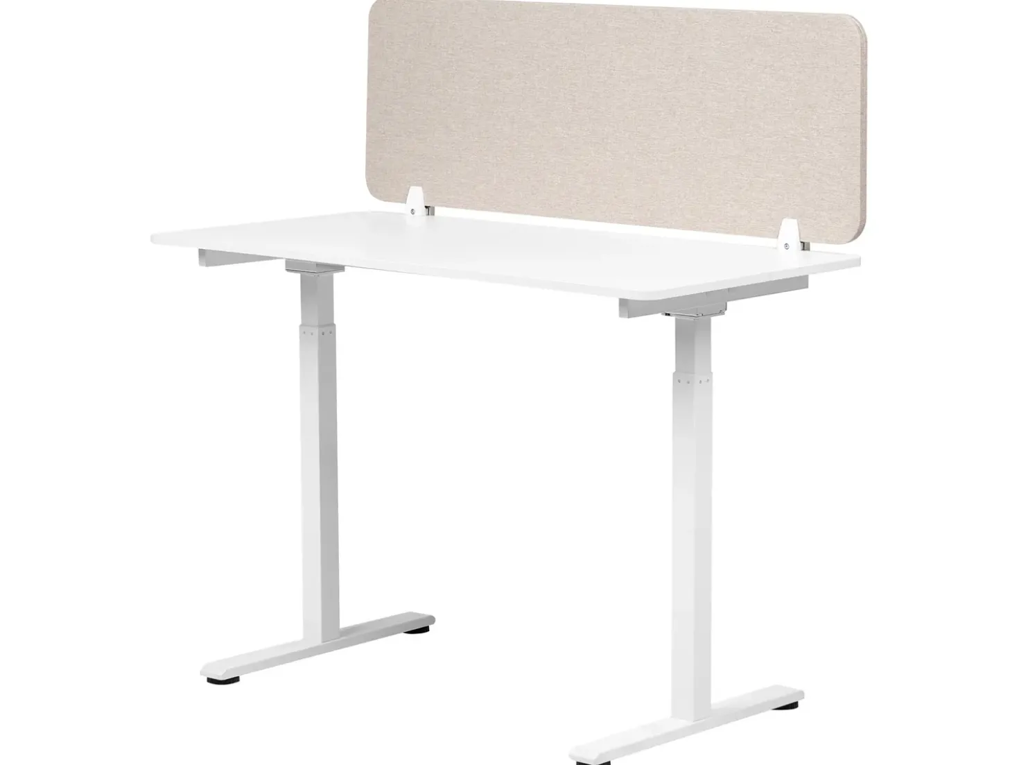 Divisorio da scrivania WALLY 120 x 40 cm Beige