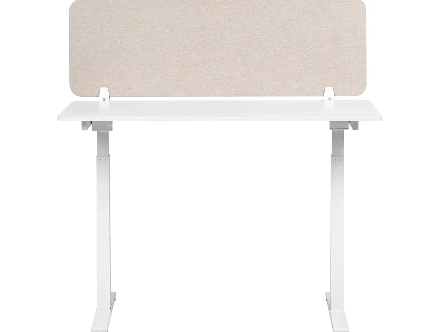 Divisorio da scrivania WALLY 120 x 40 cm Beige