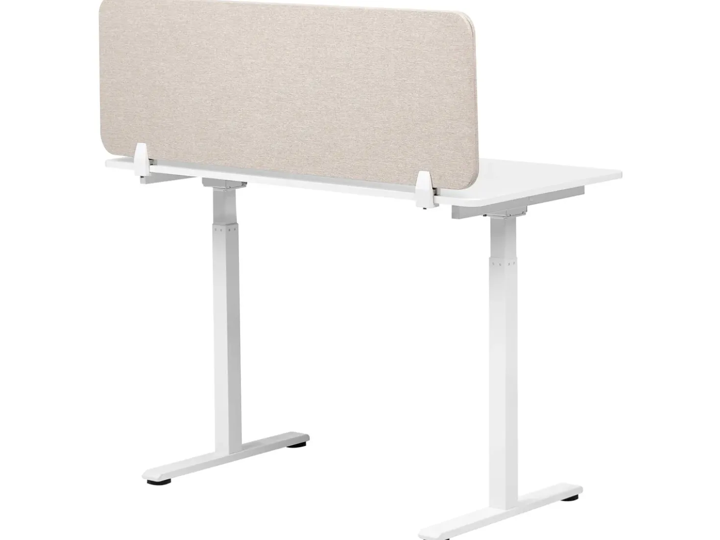 Divisorio da scrivania WALLY 120 x 40 cm Beige
