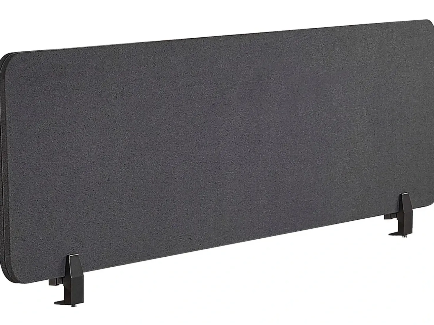 Divisorio da scrivania WALLY 160 x 40 cm Grigio scuro