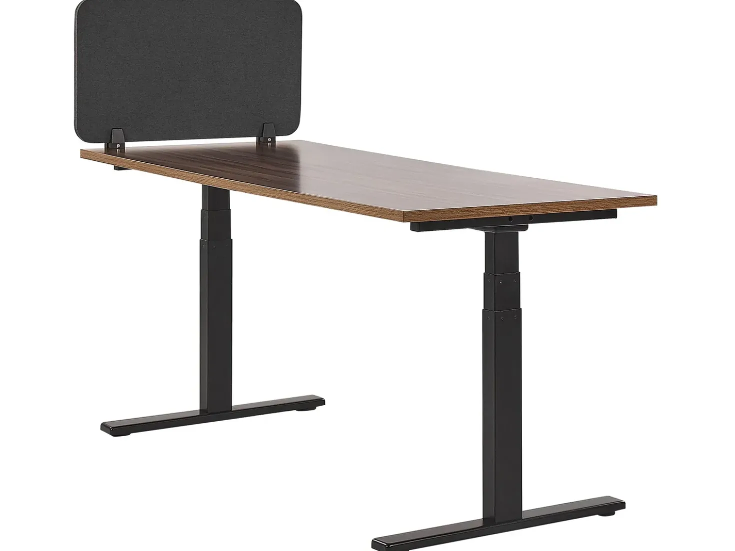 Divisorio da scrivania WALLY 160 x 40 cm Grigio scuro