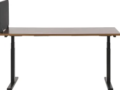 Divisorio da scrivania WALLY 160 x 40 cm Grigio scuro