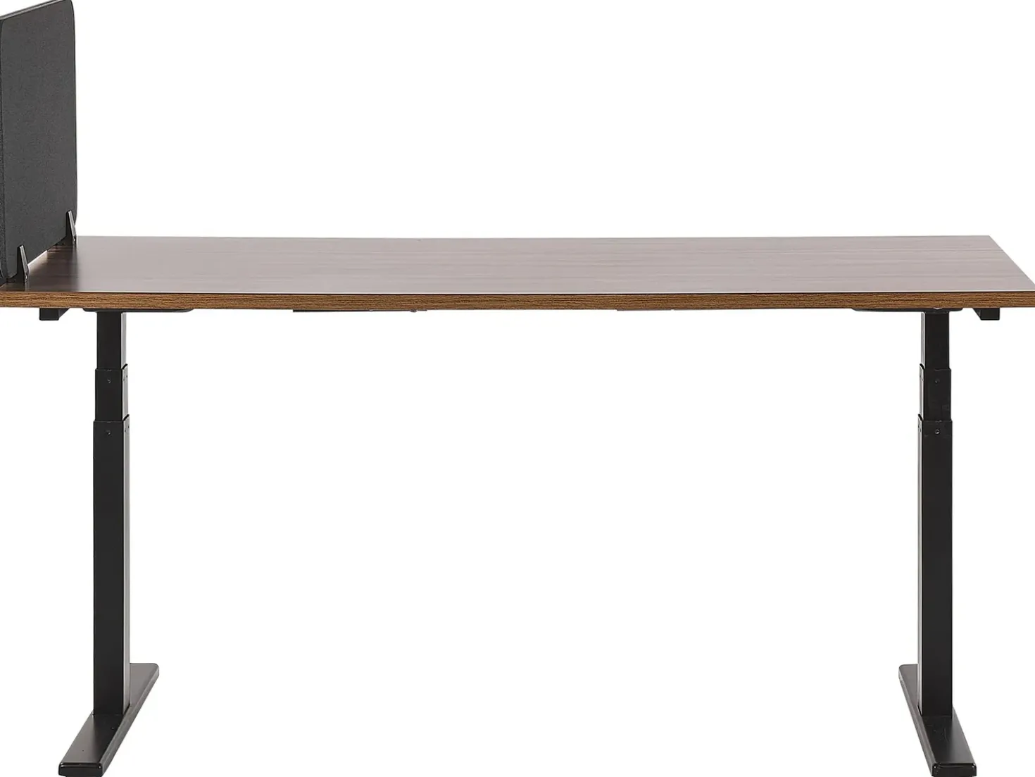 Divisorio da scrivania WALLY 160 x 40 cm Grigio scuro