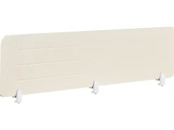 Divisorio da scrivania ZIGGY 180 x 40 cm Beige chiaro