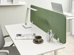 Divisorio da scrivania ZIGGY 120 x 40 cm Verde