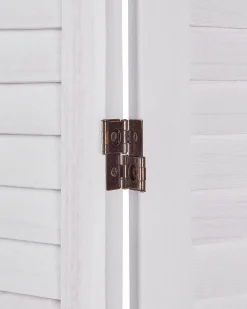 Divisorio per ambienti a 4 pannelli AVENES Bianco sporco 163 cm 170 cm