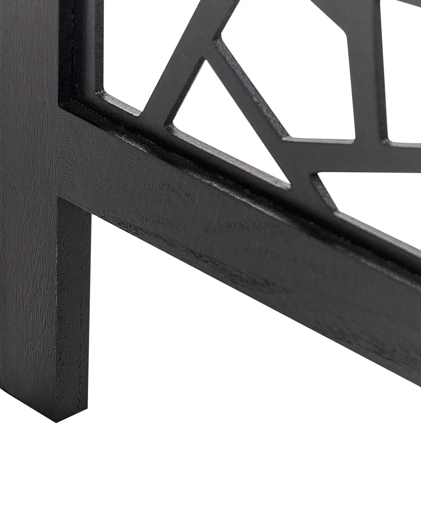 Divisorio per ambienti a 4 pannelli PIANLARGO Nero 163 cm 170 cm