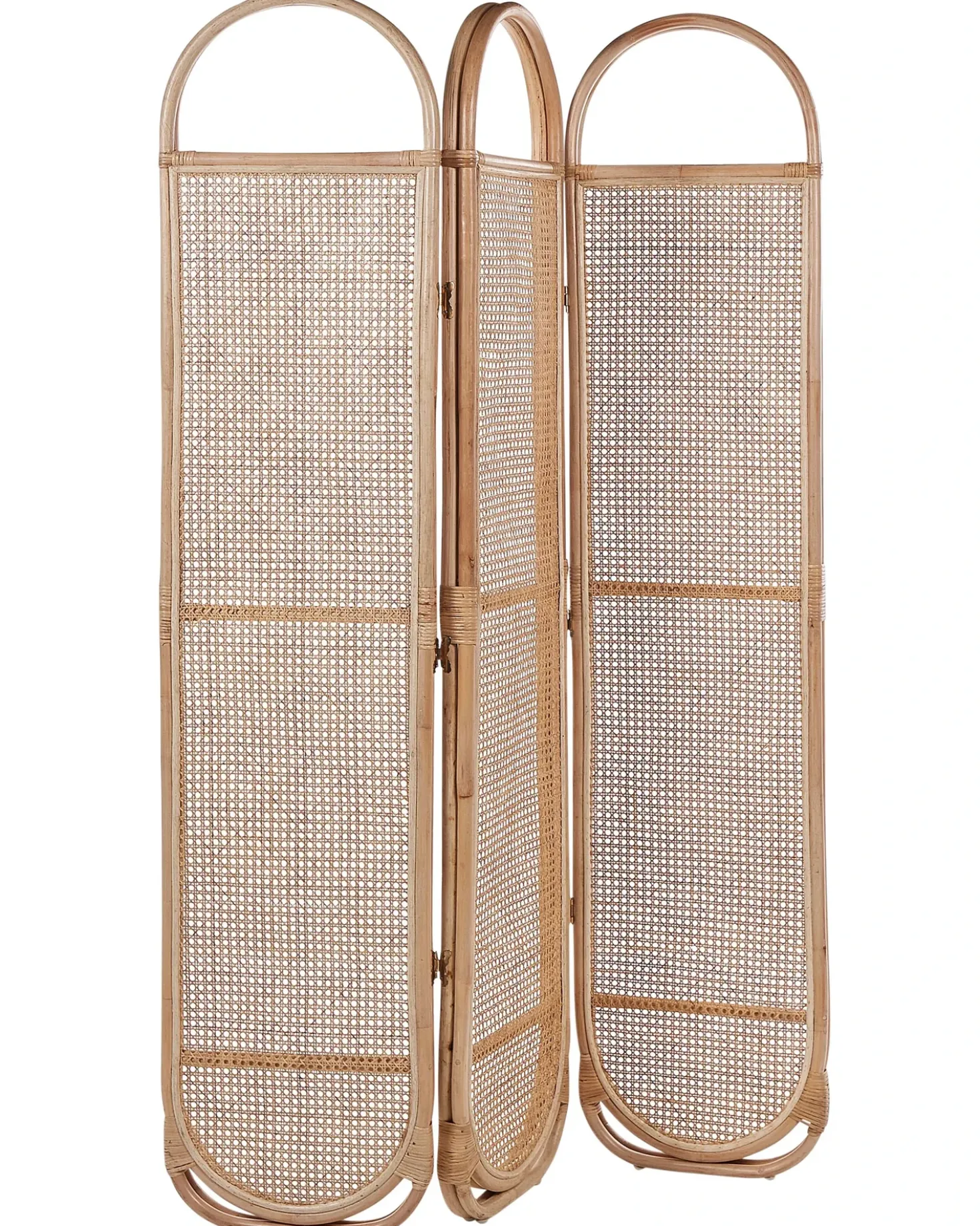 Divisorio per ambienti a 3 pannelli CORTONA Marrone chiaro 118 cm 180 cm